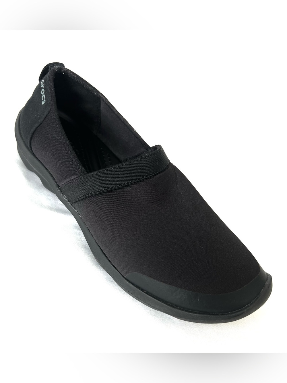 CROCS Women’s Black Slip-On Casual Flat